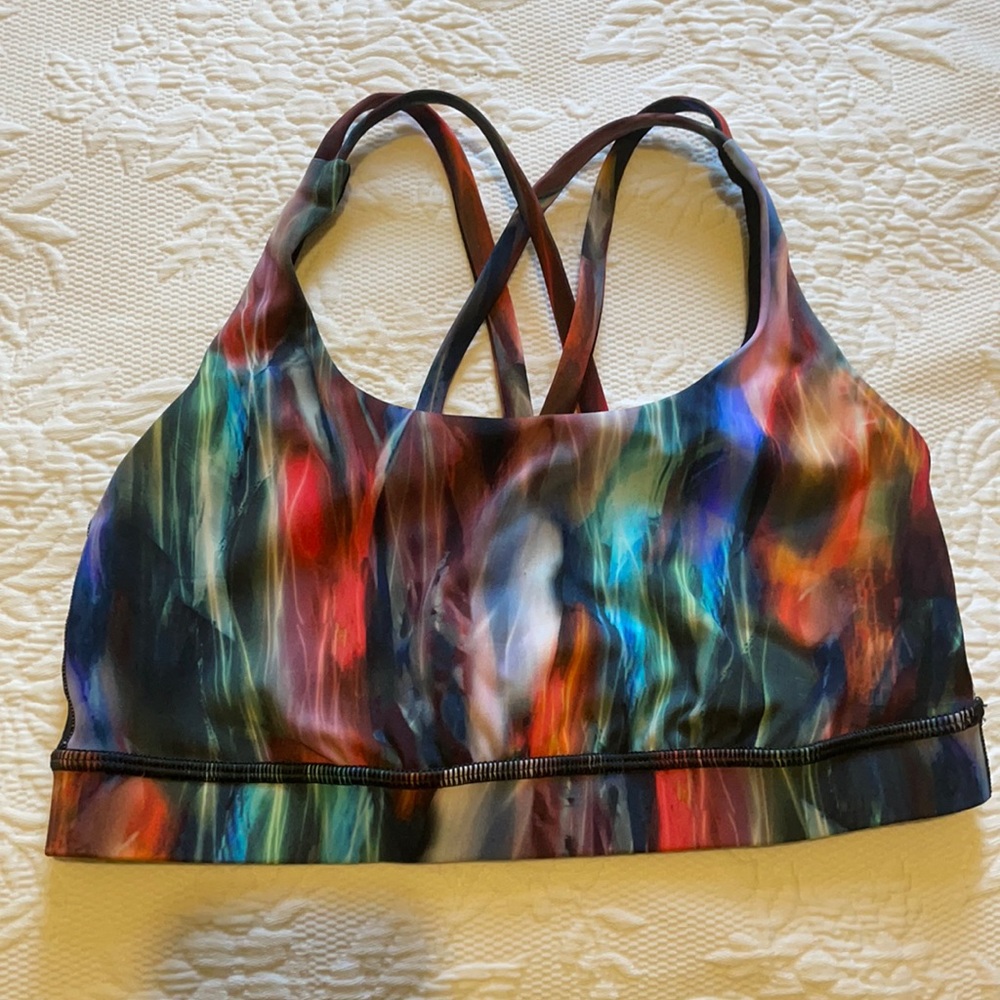 Lululemon fusion fabric energy bra